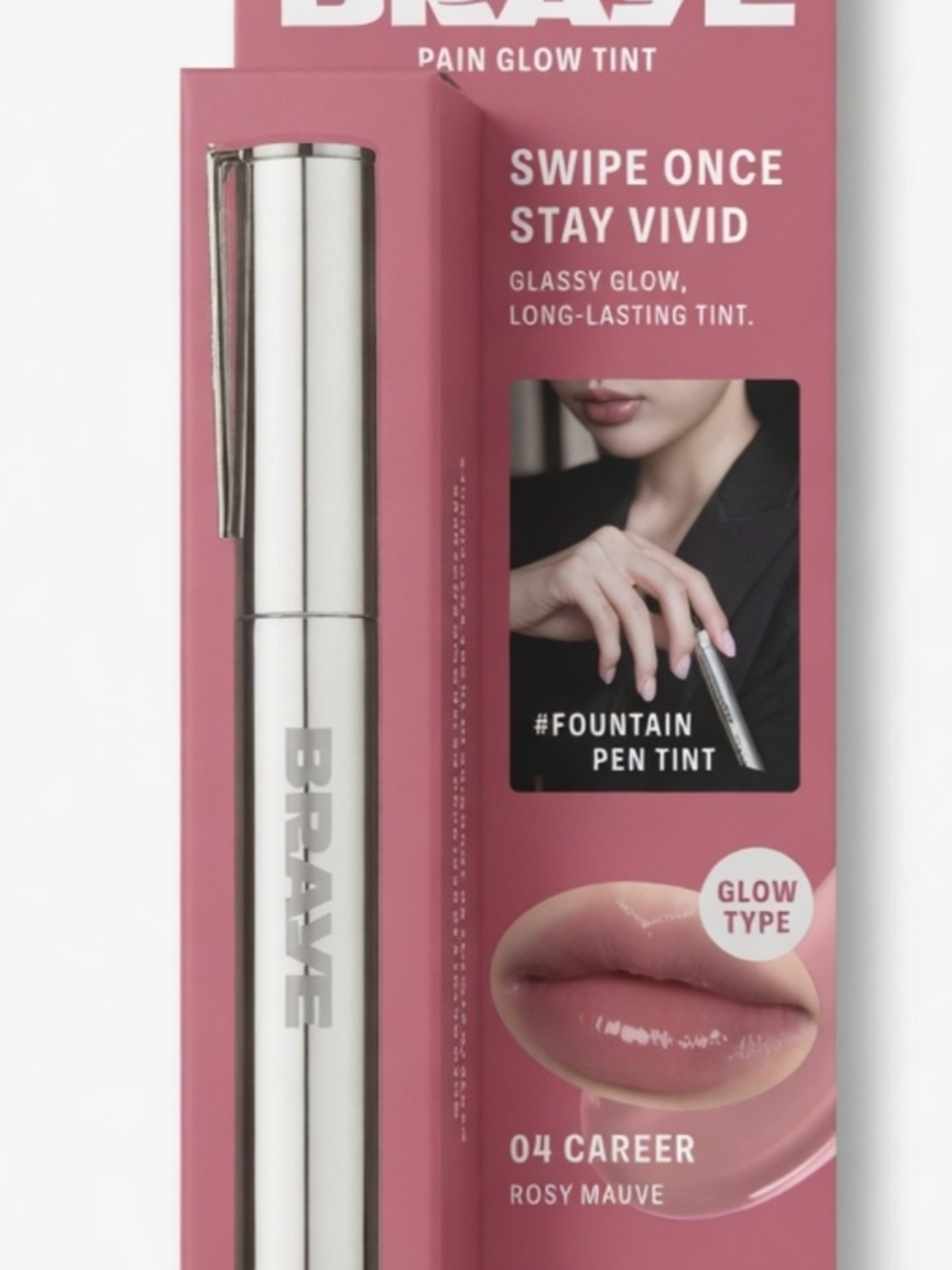 Rosy Mauve Lip Tint - Shade (04 Career)
